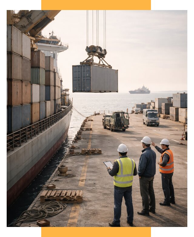 Морские перевозки грузов по миру от 46634 р. | СетСервис-Крм