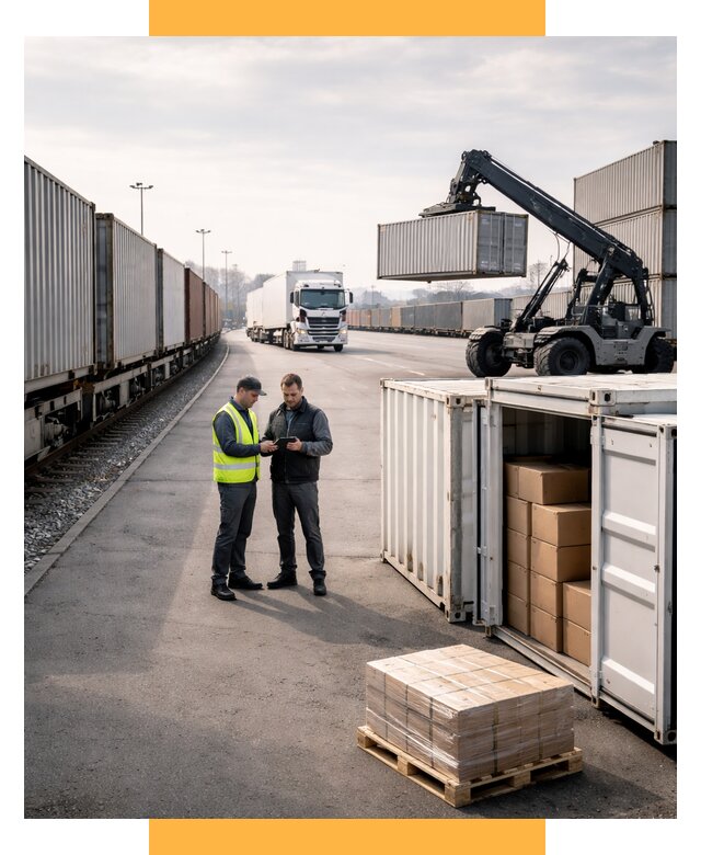 Международные мультимодальные перевозки от 46634 р. | СетСервис-Крм