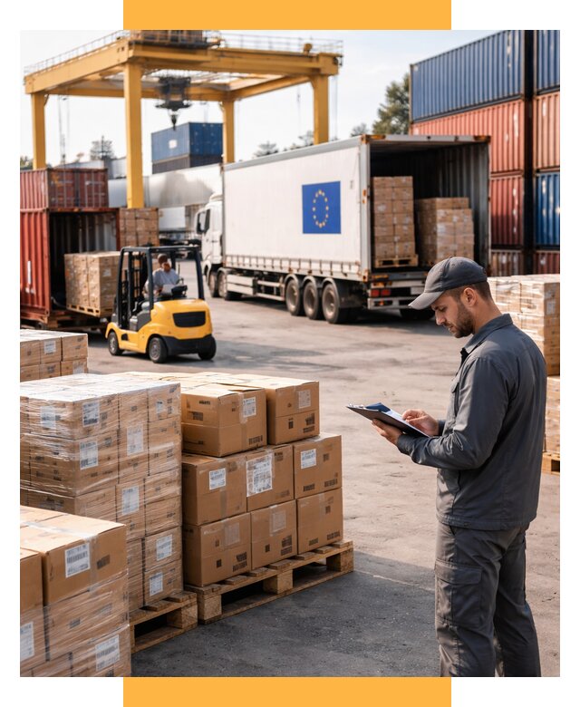 Доставка грузов из Европы от 12436 р., логистика СетСервис-Крм