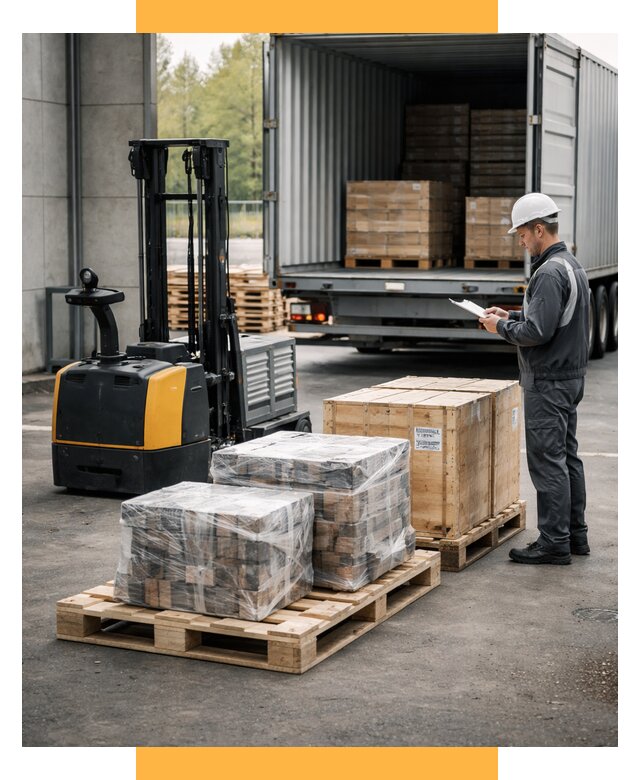 Доставка оборудования из Европы под ключ от 46634 р. | СетСервис-Крм