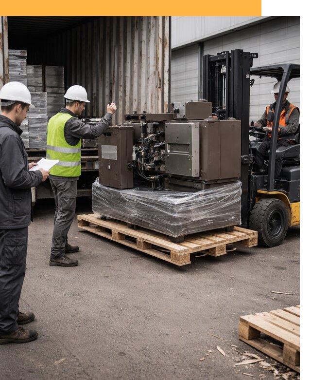 Доставка промышленного оборудования из Европы от 46634