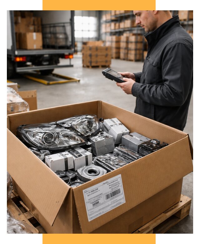 Доставка автозапчастей из Европы под ключ от 12954 р. | СетСервис-Крм