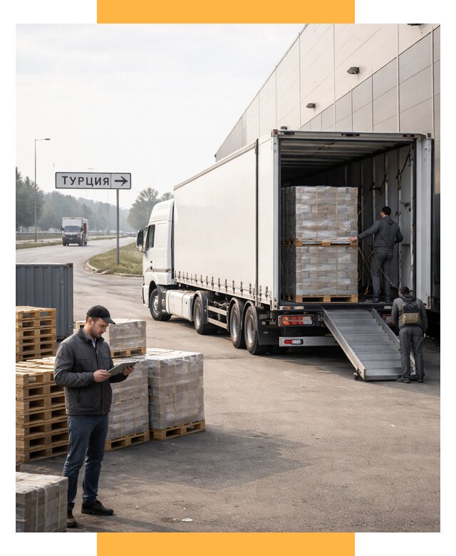 Автоперевозки и доставка фурой из Турции от 124356 р. | СетСервис-Крм