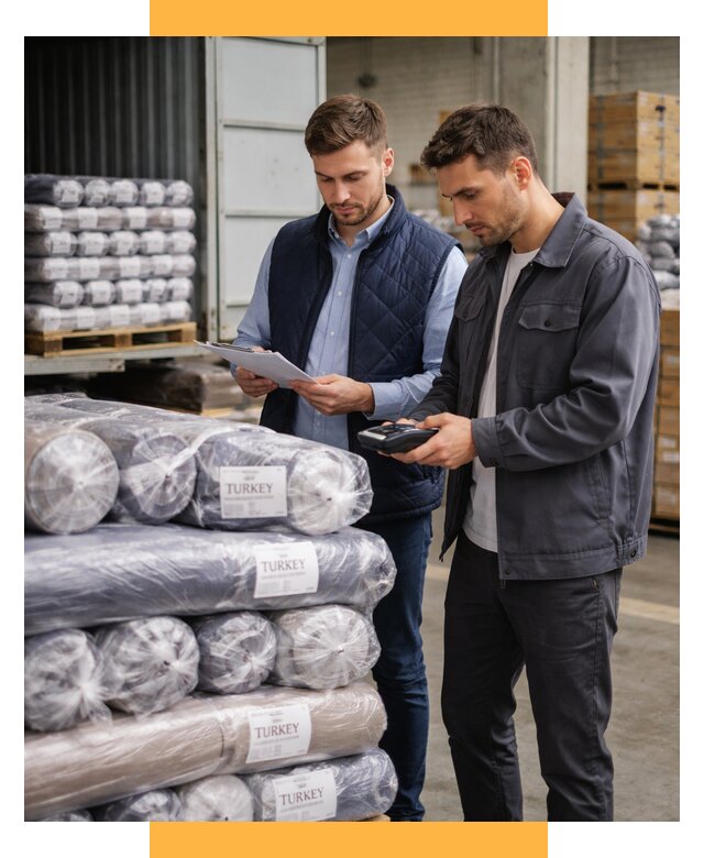 Доставка текстиля из Турции от 46634 р. под ключ, СетСервис-Крм