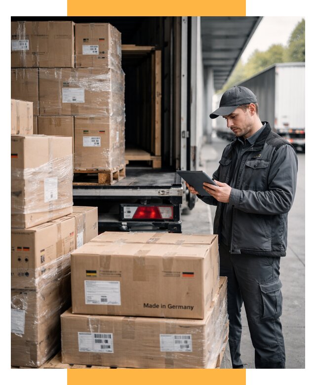 Доставка грузов из Германии от 46634 р. быстро - СетСервис-Крм