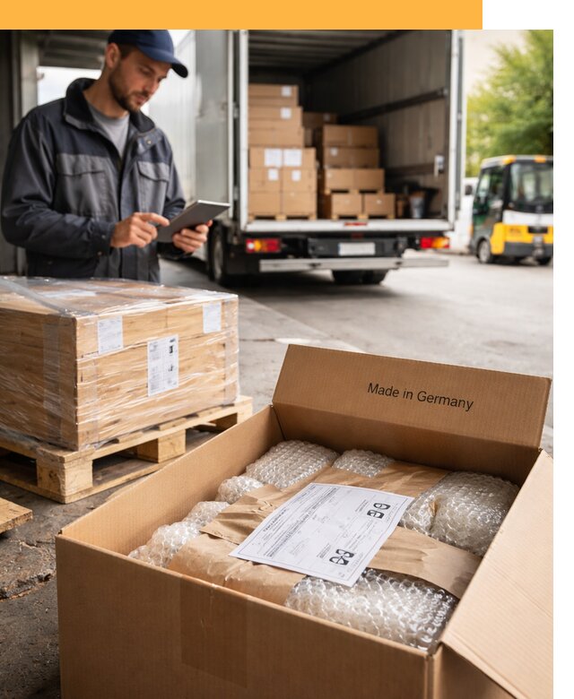 Доставка грузов из Германии от 46634 руб с таможенным оформлением