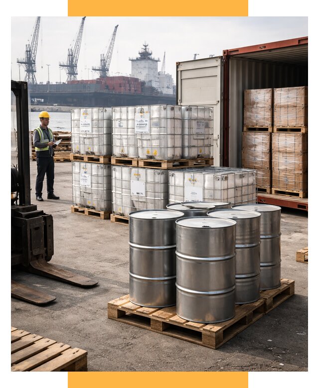 Доставка химического сырья из Индии от 259075 р. | СетСервис-Крм