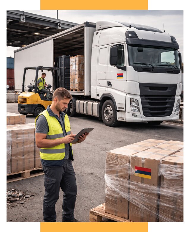 Автоперевозки из Армении от 98449 р. — услуги СетСервис-Крм