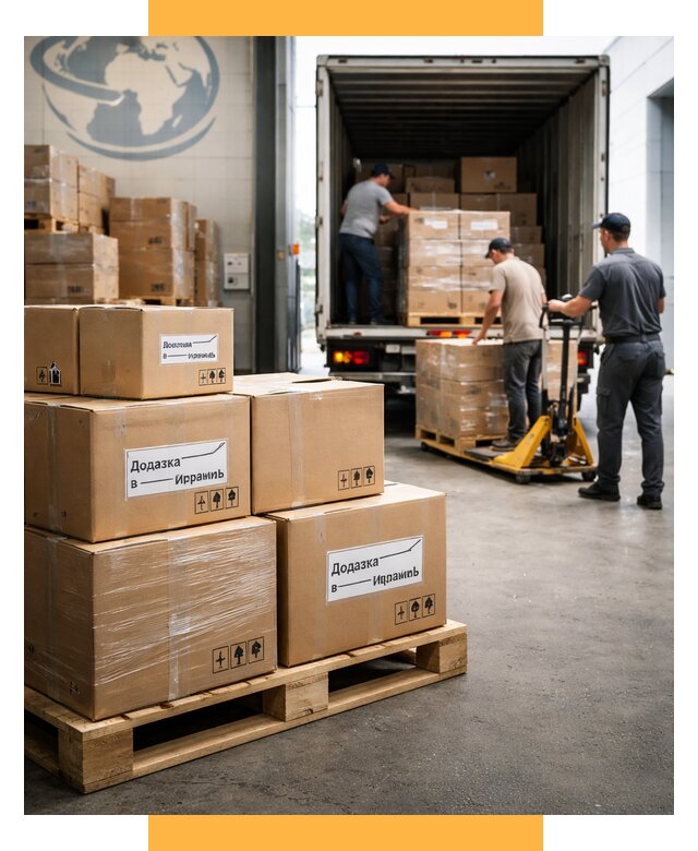 Доставка грузов в Израиль и экспорт от 46634 р. СетСервис-Крм