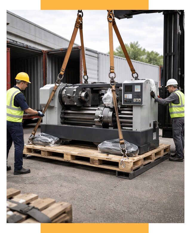 Перевозка станков и таможня от 62178 р. | СетСервис-Крм логистика