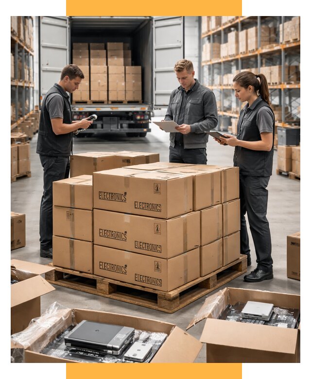 Перевозка электроники и таможня под ключ от 12954 р. | СетСервис-Крм