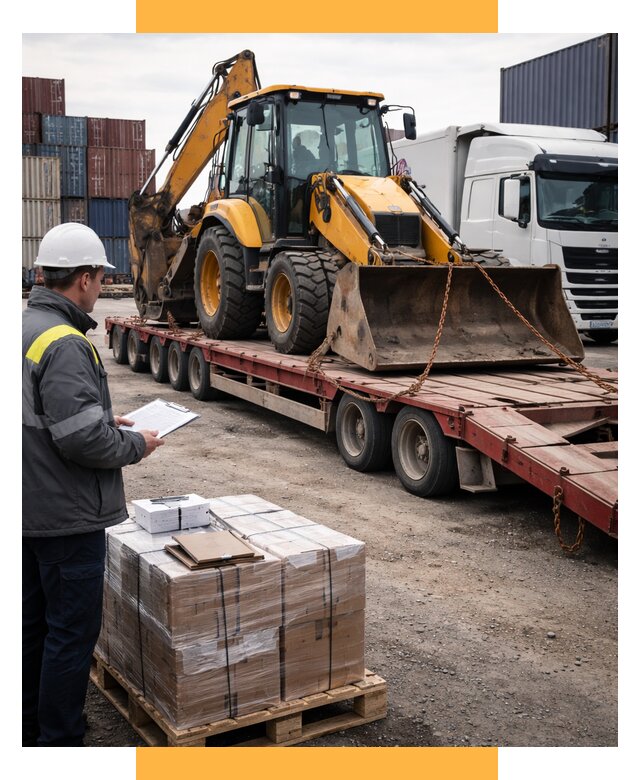 Международная перевозка спецтехники от 46634 р., СетСервис-Крм