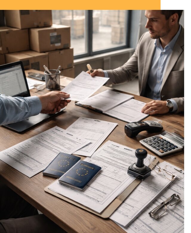 Таможенное оформление грузов из Европы от 8809 руб