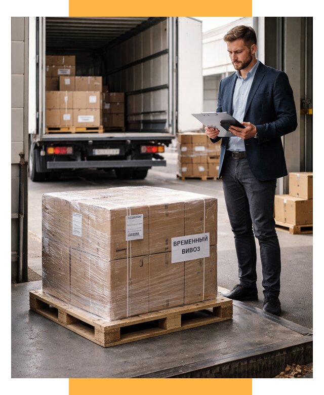 Временный вывоз товаров под ключ от 8290 р. | СетСервис-Крм