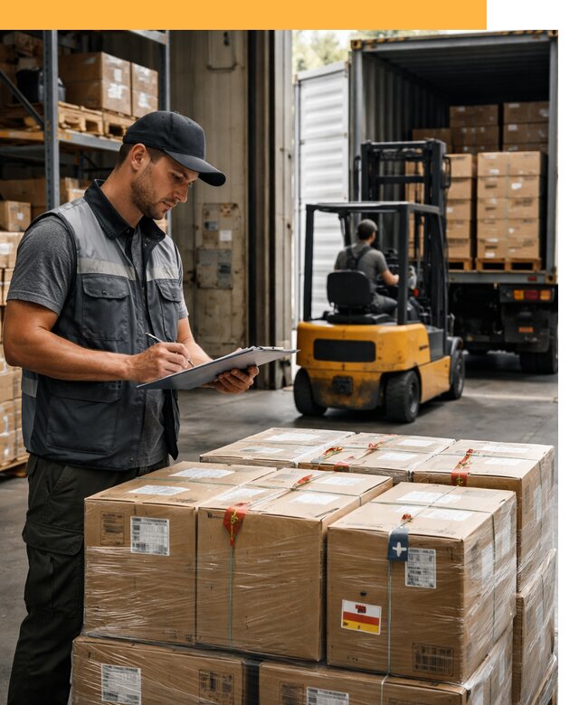 Реэкспорт товаров с таможенным оформлением и доставкой от 12436