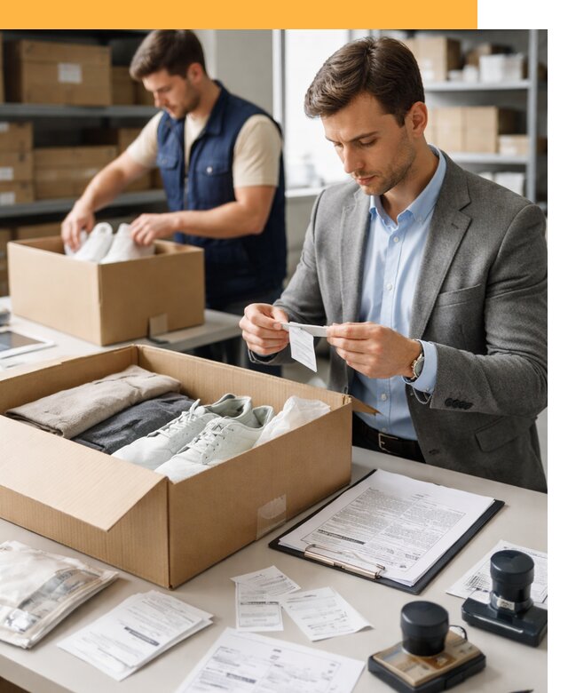 Таможенное оформление одежды и обуви по выгодной цене от 6736 руб