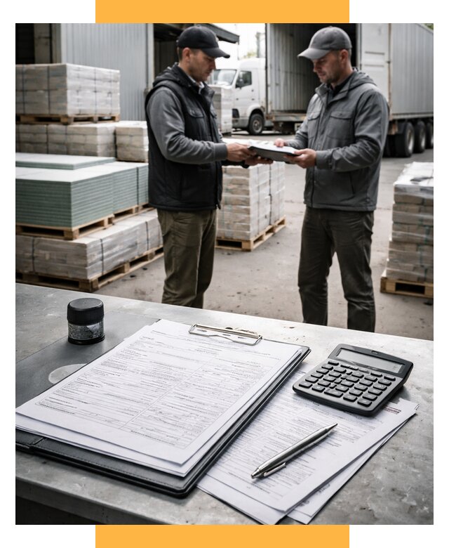 Таможенное оформление стройматериалов от 8809 р. | СетСервис-Крм