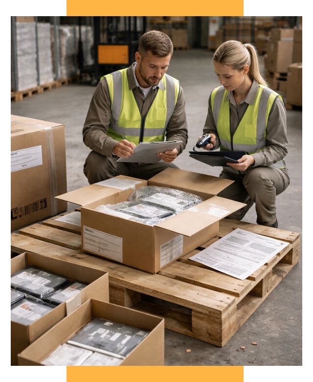 Инспекция товара перед отправкой от 4663 р. | СетСервис-Крм