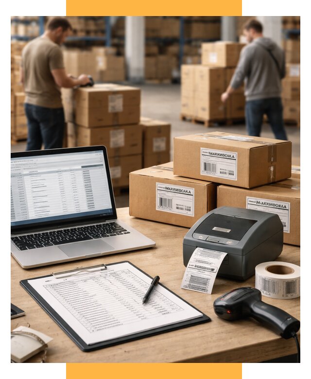 Маркировка импортных товаров от 4663 р. под ключ, СетСервис-Крм